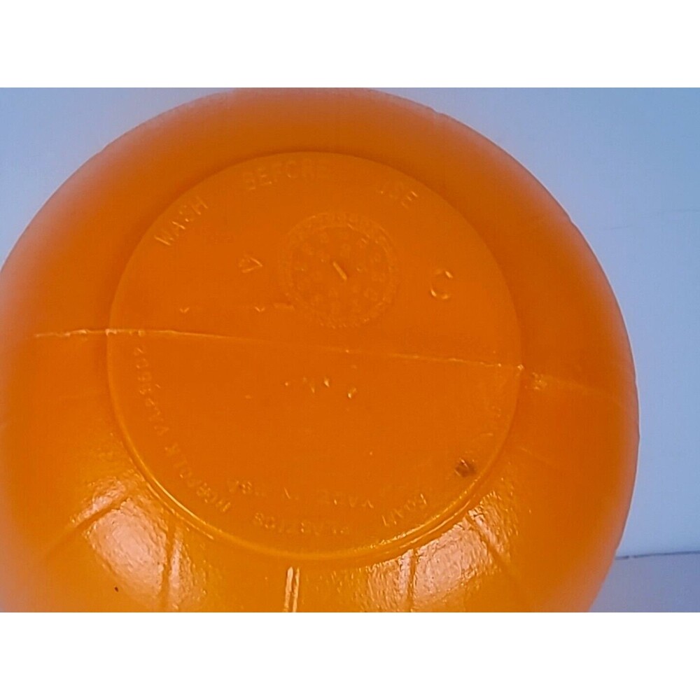 Jack-O-Lantern 8" Halloween Bucket for Trick Or Treat - Blow Mold - Made In USA - Picture 7 of 8
